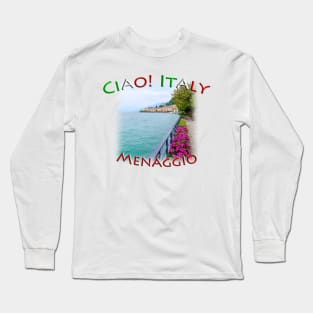 Menaggio on Lake Como Long Sleeve T-Shirt